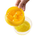 HASTHIP® gg White Separator with Egg Beater, Egg Separator Yolk White Separator, Egg White Filter Storage Box