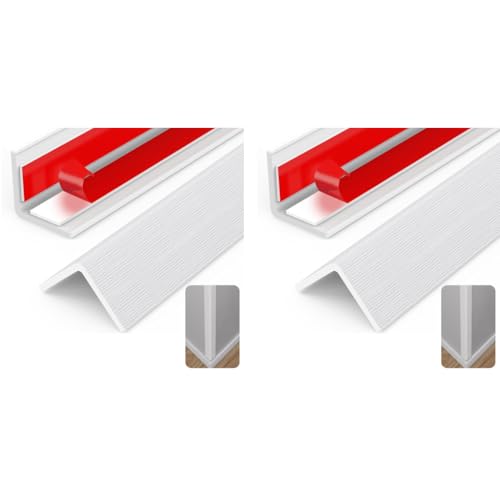 SNOWIE SOFT® 3.94Ft Wall Corner Protector for Baby Proofing Edge Guards Protector Collision-Proof Guard Strip for Table Door Frame Window Cabinet Safety Products Home 2PCS