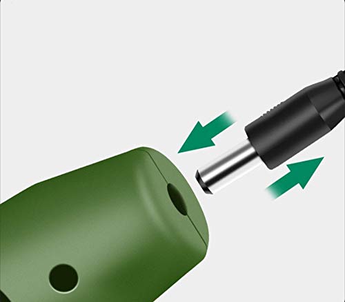 HASTHIP Mini Portable Electric Grinder Set for Polishing and Drilling with Ergonomic Handle | Includes 4 Stone Mills and 5 Drills