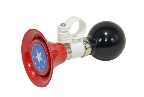 Proberos® Bike Horn for Kids Bike, Cartoon Kids Scooter Horn for 22mm Handle Bar, Safety High Pitch Rubber Squeeze Bike Horn, Decorative Kids Bike Horn for DIY Modification