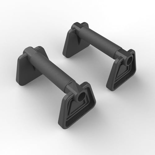 Proberos® 2Pcs Push Up Bars Foam Padded Handle Heavy Loading PP Push Up Bars for Deeper Push-up Training, Reduce Wrist Strain, Advanced Push-up Tools, 145x110mm