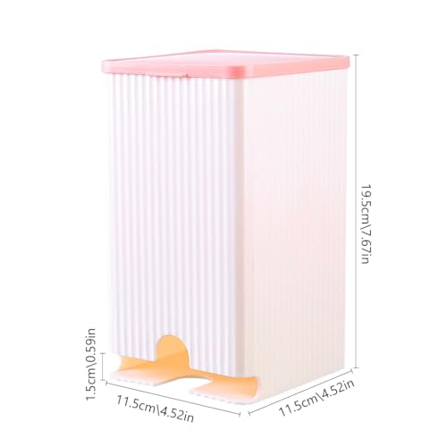 HASTHIP® Sanitary Pads Dispenser for 25-30 Pads Wall Mounted Box Napkin Holder Dustproof Waterproof Bathroom Organizer 11.5cm x 19.5cm 3 PCS