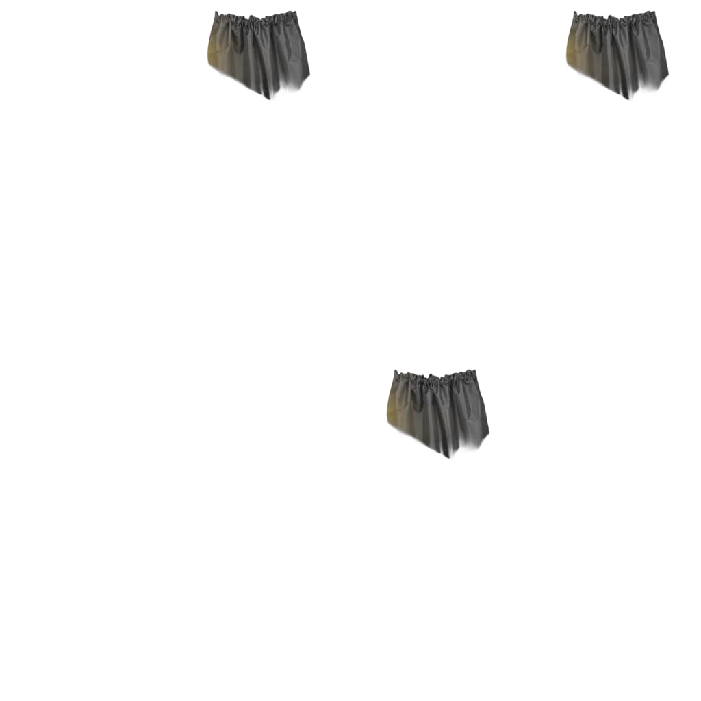 STHIRA Car Blackout Curtain Divider 6PCS for Privacy with Tension Cords | SUV and Van