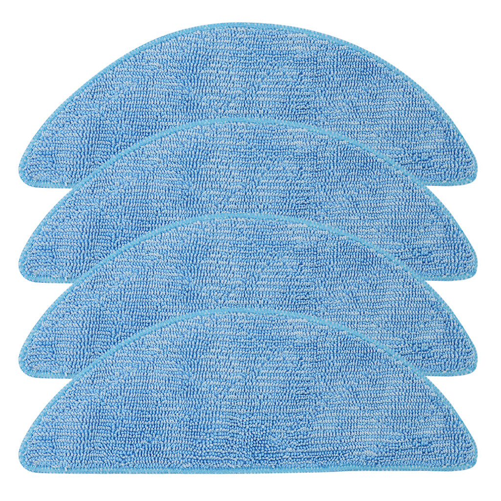 HASTHIP 4Pcs Mop Cloth Replacement Accessories for Ecovacs Deebot U2 Pro, Replenishment Kit, Replacement Parts Microfiber Mop Pads Washable and Reuseable Absorbent Mop Pads Spare Mop Cloth