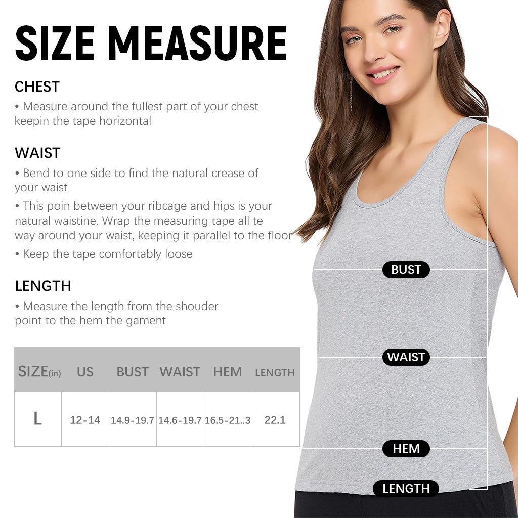 PALAY Thermal Top for Women U-neck Winter Vest Top for Women Warm Fleece Lined Wide Strap Vest Thick Tank Top Winter Basic Warm Vest, Black