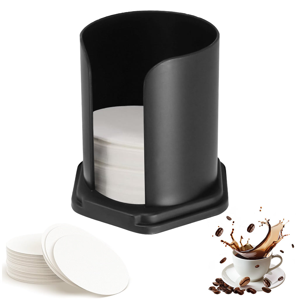 Supvox Coffee Filter Holder Organizer Tray for 200 Count Round Paper Filters, Paper Coffee Filters Holder Accessories for Drip Coffee Maker