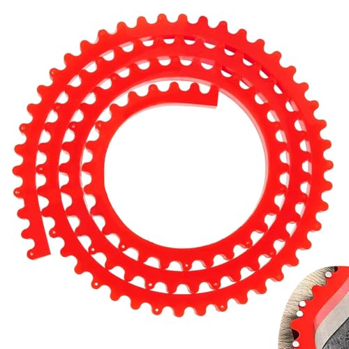 Serplex® 39 inch Woodworking Cogwheel Shaped Strip Cogwheel Edge Molding Strip Profiled Wood Trim Flexible Curve Template Guide Auxiliary Tools for Decorative Edge Design