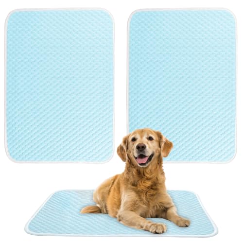 Qpets® Small Dog Mat, Stylish Dog Bed Pet Sleeping Pad (2 Pack)