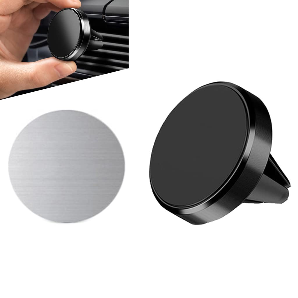 HASTHIP® Magnetic Universal Car Phone Mount Holder, Air Vent Car Mount Mobile Holder Cradle Support Stand for Smartphones and GPS