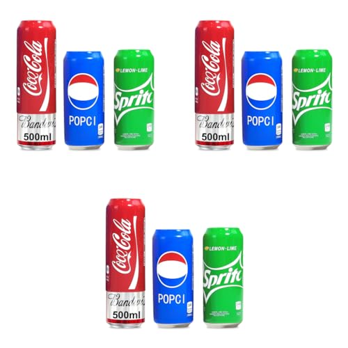 HASTHIP® 9PCS Beverage Can Sleeves Anti-Slip Zip-top Can Wraps Creative Zip-top Can Elastic Silicone Sleeves Fit for 500ml Zip-top Beverage Can