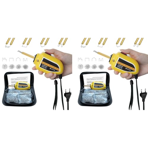 Serplex® 100W Plastic Welder Portable Welding Kit with 400PCS 4 Types Staples Tool Bag Repair Gun for Car Bumper Crack Kayak