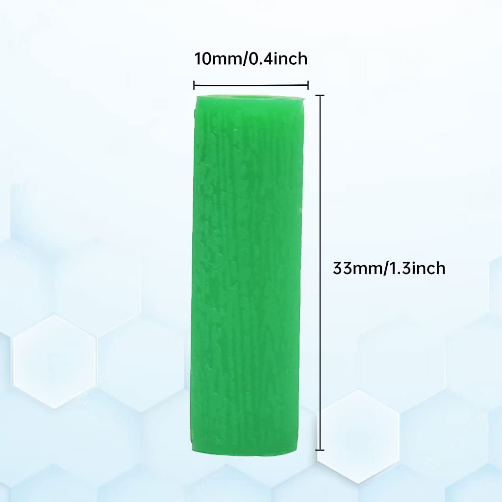 ZIBUYU orthodontic aligner chewies for aligner trays with food grade silicone and mint flavor | 2pcs set with storage box