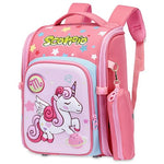PALAY® School Backpack for Girls, Unicorn Cartoon School Backpack Girls Backpack for School, Travel, Camping, Burden-relief School Backpack for Kids 6-12 Years Old
