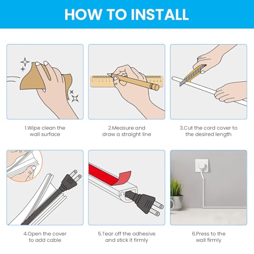 Serplex® PVC Cord Cover 6.6ft Self Adhesive Floor Wire Holder Cuttable Soft Side Open Flexible Reusable Grey 3PCS