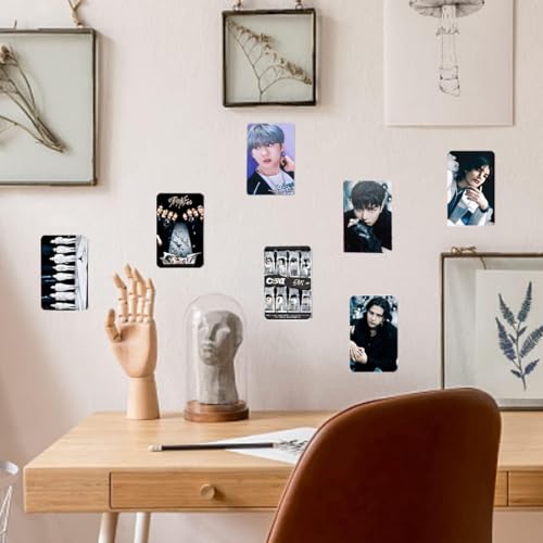 ZIBUYU® 184PCS StrayKids Collectible Photocards Stickers Gift Set Includes 60 Lomo Cards 32 Photocards