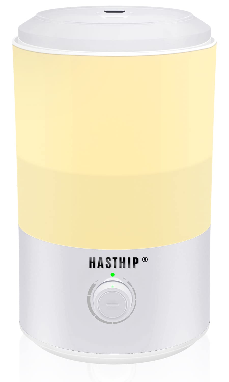 HASTHIP® Humidifier for Room Moisture 3.2L Essential Oil Silent Humidifier for Plants Household Ultrasonic Cool Mist Humidifier Desktop Humidifier 360° Rotatable Nozzle Office Bedroom Auto Shut-Off