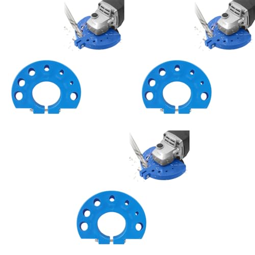 Serplex® Drill Bit Sharpener for Multi Sizing 4mm-11mm Twist Drill Bits Grinding Attachment Power Sharpeners Multi-Size Grinder for Giant Blade Angle Grinder 3 PCS