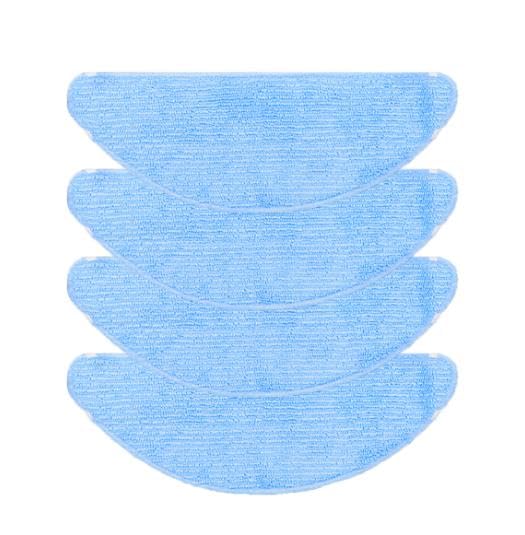 HASTHIP 4Pcs Mop Cloth Replacement Accessories for Ecovacs Deebot U2 Pro, Replenishment Kit, Replacement Parts Microfiber Mop Pads Washable and Reuseable Absorbent Mop Pads Spare Mop Cloth