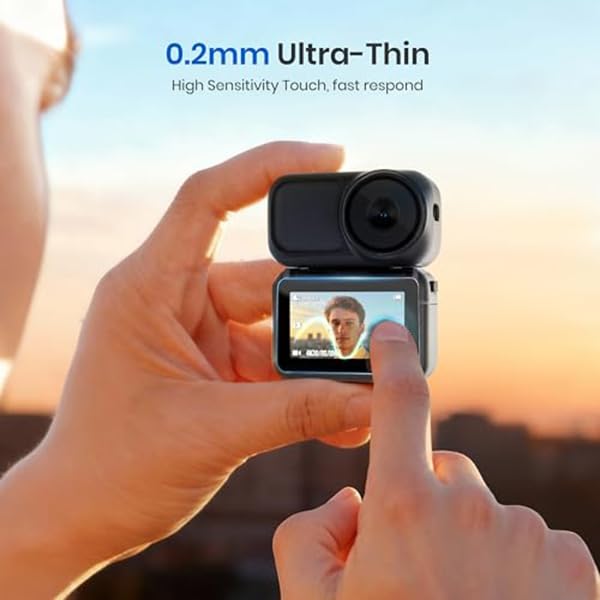 ZORBES Screen Protectors for DJI Osmo Nano with 9H Hardness Tempered Glass | Bubble Free