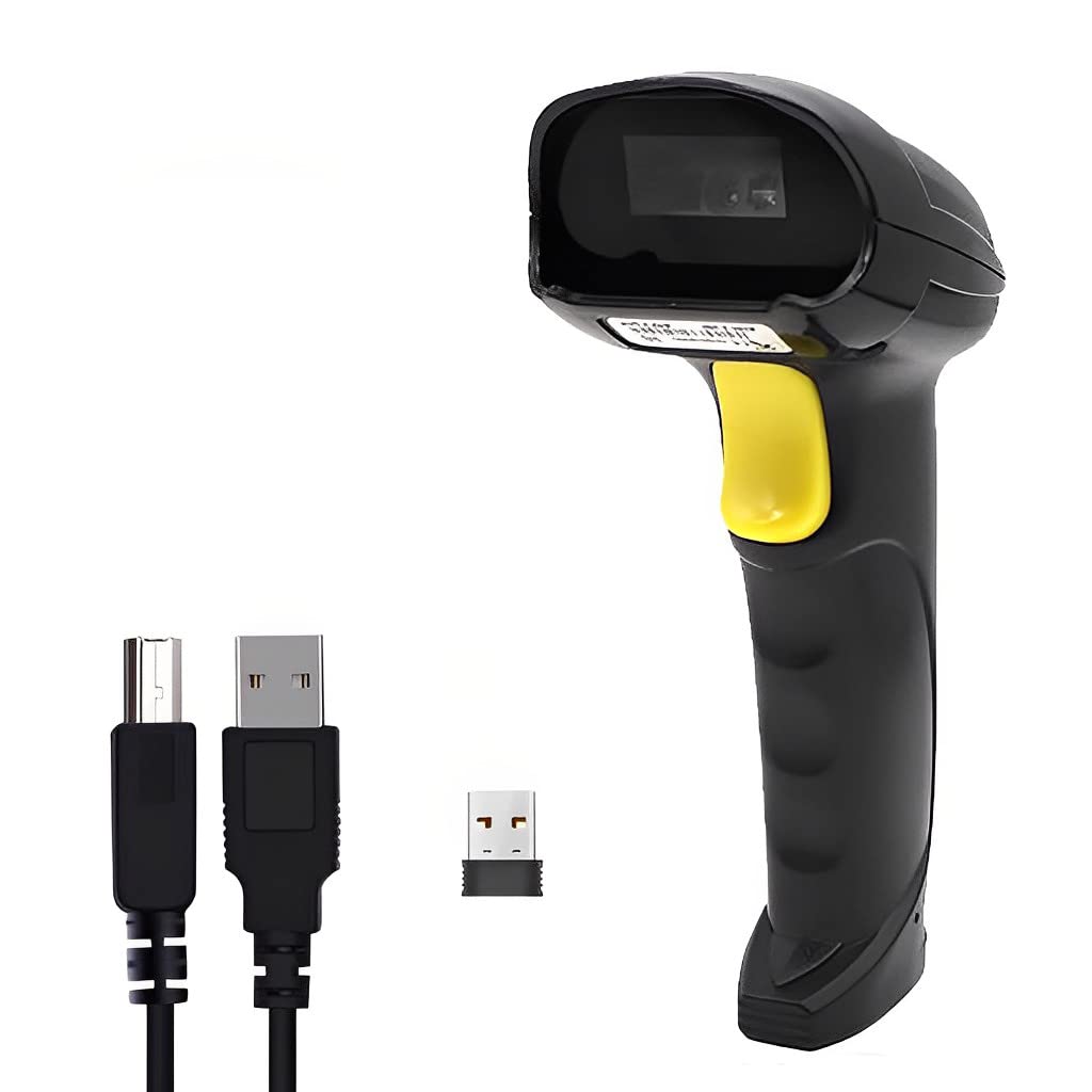 Serplex Barcode Scanner Wireless with 2.4GHz Bluetooth and 90m Range for Store and Warehouse