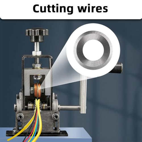 Serplex® 9PCS Replacement Ring Blades for Cable Stripping Tool Hand Crank Wire Machine