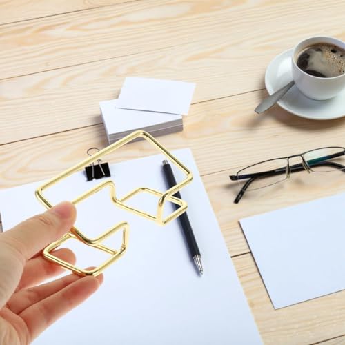 Climberty® 3PCS Visiting Card Holder for Men, Business Card Holder for Desk, Business Card Holder Display Stand, Modern Business Card Organizer, Desktop Business Card Holders (Gold)