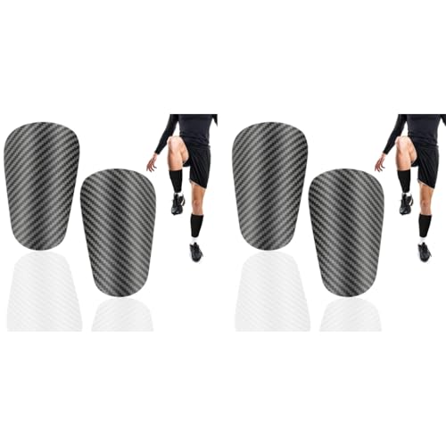 Proberos® Mini Football Shin Pads for Kid Master Edition Shinguards Games Matches Training Basketball Baseball Cycling Light Weight Breathable Guard L 2PCS