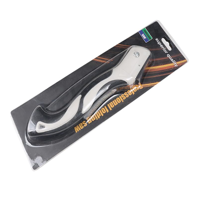 ZIBUYU Hand Saw for Branch Pruning with 9.8 in Foldable SK5 Steel Blade and Ergonomic Grip