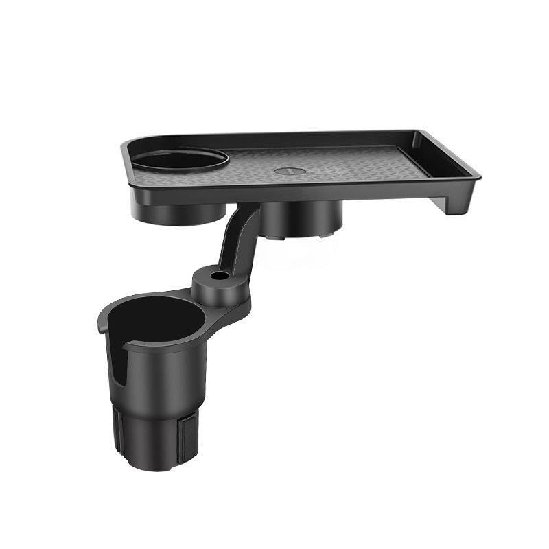 STHIRA® Cup Holder Tray for Car, 2 in 1 Detachable Car Food Table Tray with Solid Base & Phone Slot