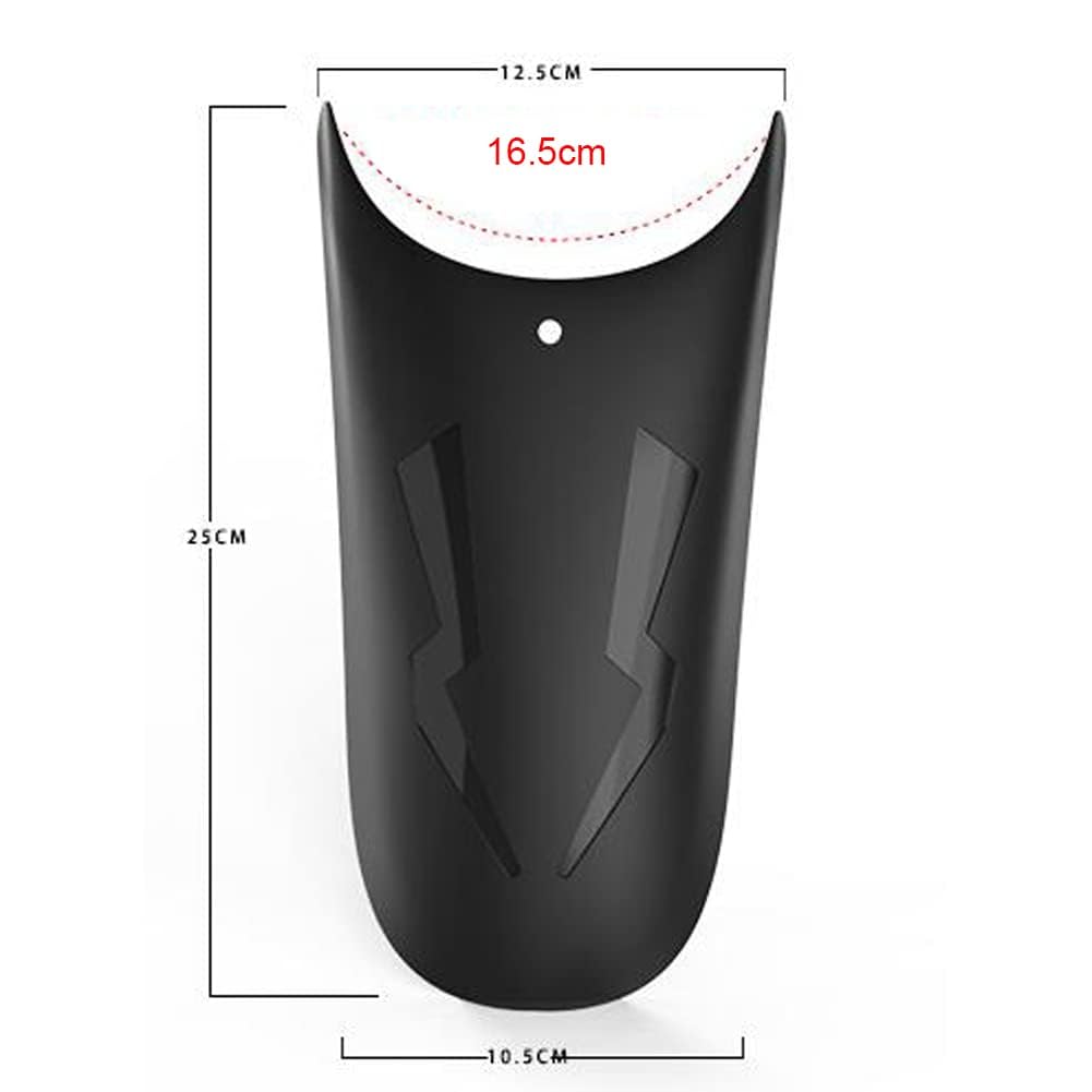 STHIRA Motorcycle Front Mudguard with Screw Pack for Scooters and E-Bikes | Splash Protection