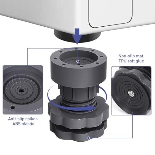ZIBUYU® 8PCS Anti Vibration Pads for Washing Machine