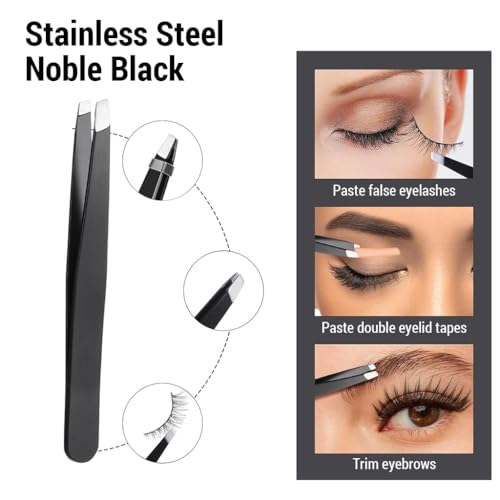 MAYCREATE Eyebrow Trimmer Kit Set of 6Pcs Eyebrow Grooming Kit Includes Eyebrow Trimmer Eyebrow Brush Trimmer Eyebrow Razor Eyebrow   Brush Tweezer Beginners Makeup Tools for Women Men