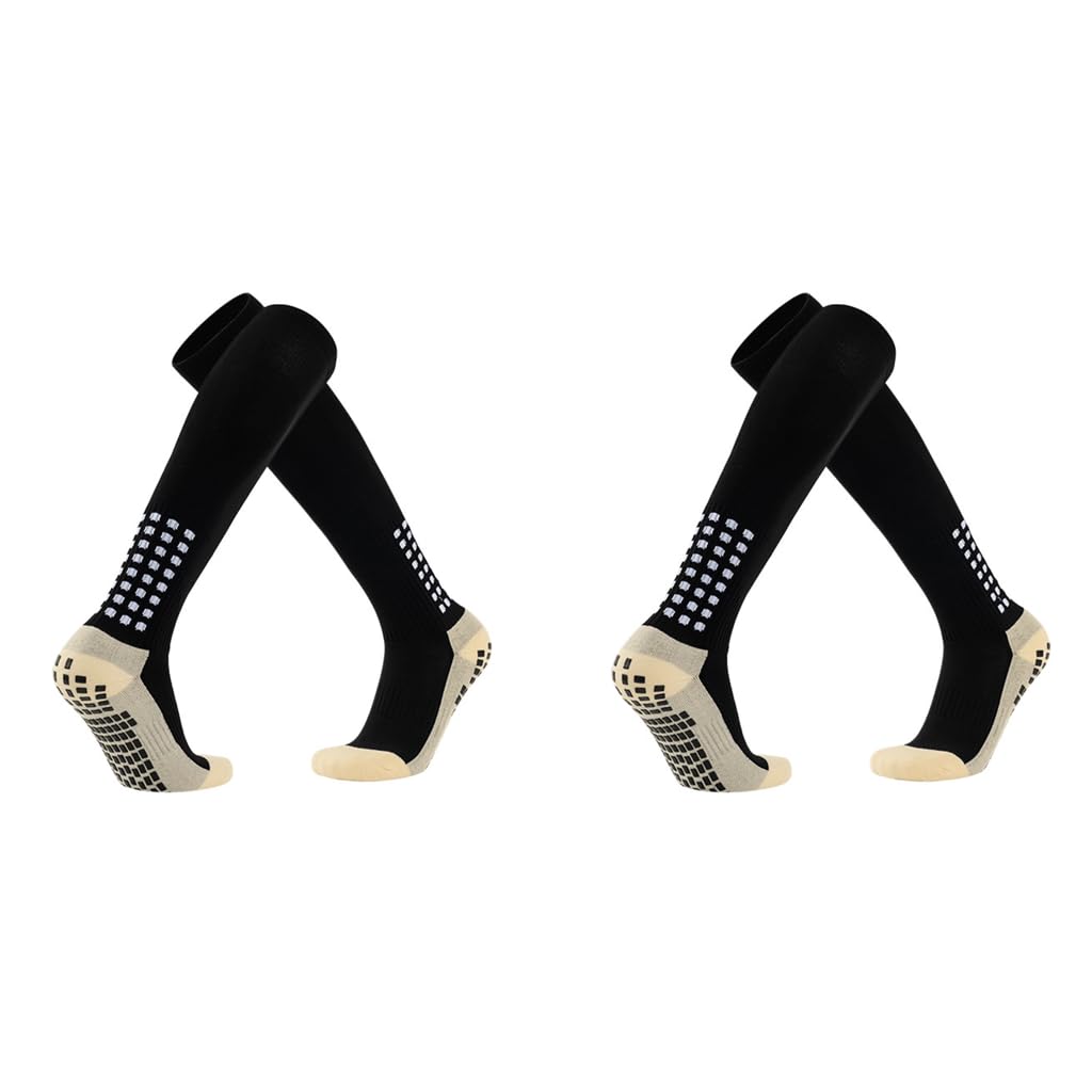 PROBEROS Sport Socks for Soccer and Training featuring Anti Slip Design & Breathable Cotton