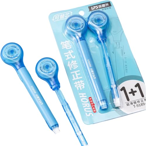 ZIBUYU® 2 Pack Correction Tape Pen Correctional Ink