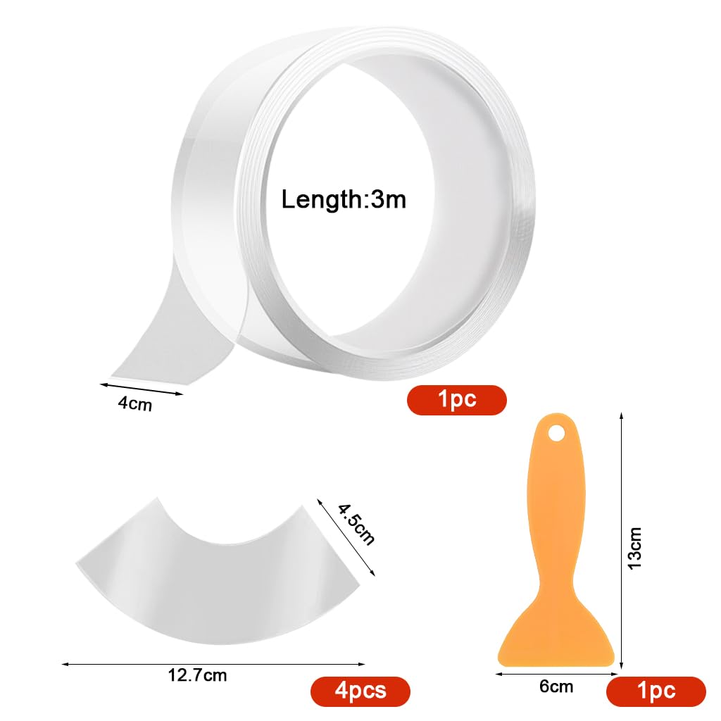 STHIRA Car Sunroof Edge Waterproof Sealing Strip with Noise Reduction | Transparent Heat Resistant Trim