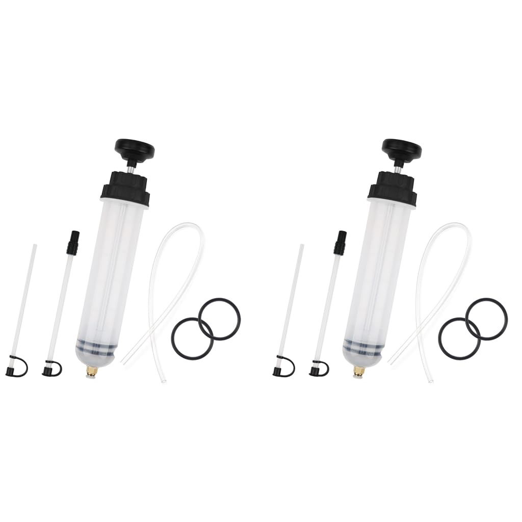 STHIRA Oil Extractor Kit for Brake Power Steering and Transmission | 200cc Syringe Pump