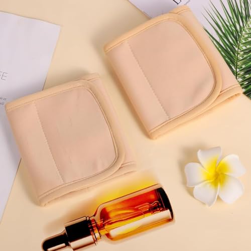 HANNEA® 4PCS Castor Oil Foot Pack Kit for Feet Reusable Organic Thyroid Castor Oil Wrap Promotes Circulation Relieves Inflammation Pain