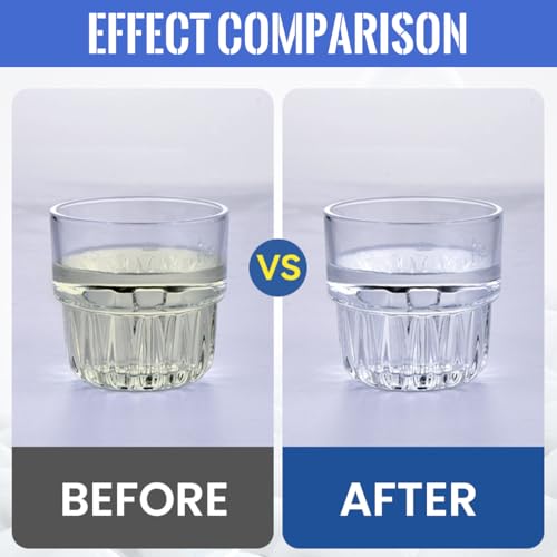 HASTHIP® Washing Machine Inline Water Filters Water Filter for Hard Water Chlorine Limescale Removal Softener Spare Parts for Taps 3PCS
