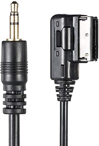 HASTHIP® Media Music Interface AMI MMI 3.5mm Audio AUX Adapter Cable for Audi A3A4A5A6A8Q5Q7R8TT(1.5M)