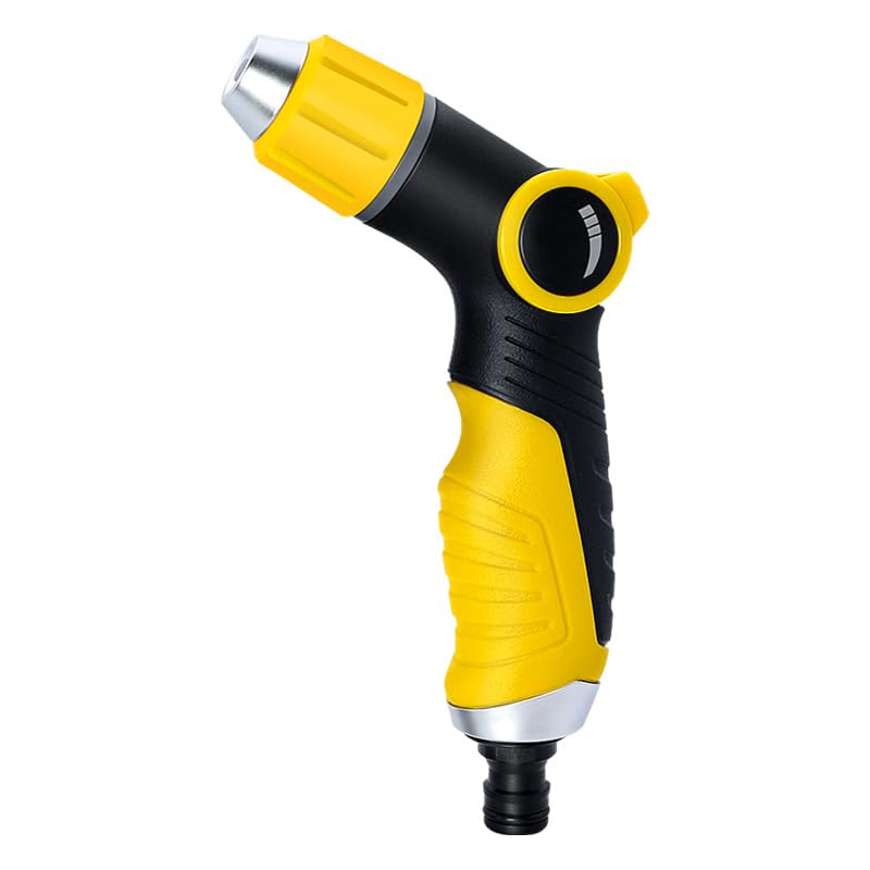 HASTHIP® Garden Hose Spray Gun, Adjustable Water Nozzle with Spray/Stream/Shower Modes, High Pressure Multipurpose Hose Sprayer for Car Wash, Lawn Watering & Gardening