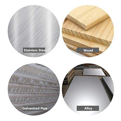 HASTHIP Drill Bits Set for Metal and Stainless Steel with Sharp Heat‑Treated Edges | 5 Pcs 16‑30 mm HSS