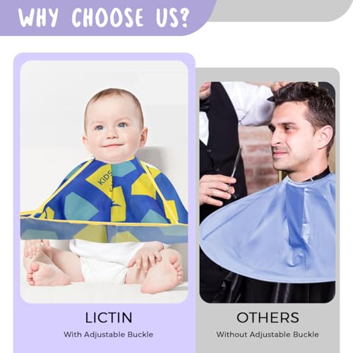 SNOWIE SOFT® Kids Haircut Cape Hair Cutting Cape,Barber Waterproof Foldable Umbrella