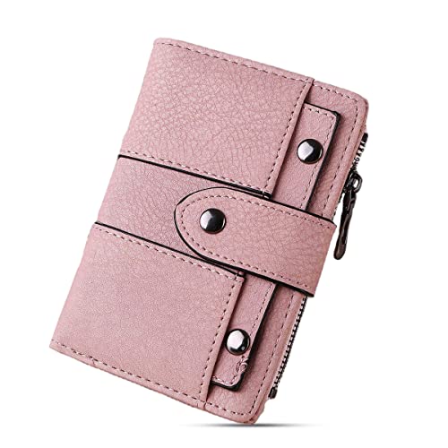 PALAY® Small Purse for Girls Ladies PU Leather Bifold Short Mini Clutch Wallet Credit Card Holder for Womens Purse