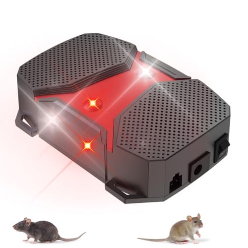 STHIRA® Ultrasonic Rat Repellent Device I Rodent Repellent to Protect Wires in Car, Engine, Machine, Bike, Home, Bus, Truck