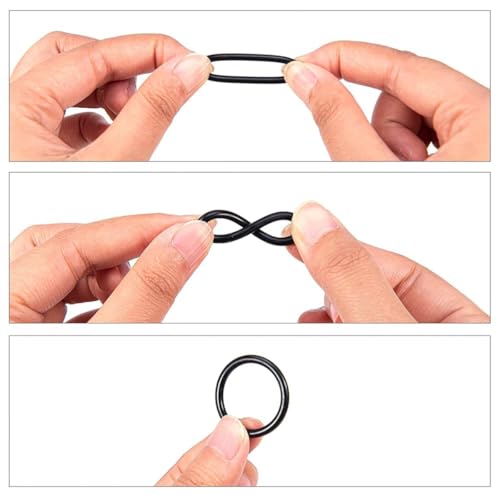 Serplex® 382PCS Rubber O Rings with Storage Case Assorted 15PCS Sizes Metric Replacement for Automotive Plumbing Faucet Repair