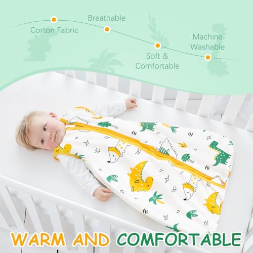 SNOWIE SOFT® Baby Swaddles for Newborns 100% Cotton Swaddle Wrap Arms Up Sleeping Blanket Zipping Bag Sleep Sacks Startle Reflex 0-6 Months 2 PCS