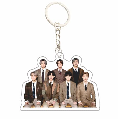 FANCYKU BTS School Backpack for Students with USB and Audio Port | Fits 15.6in Laptop