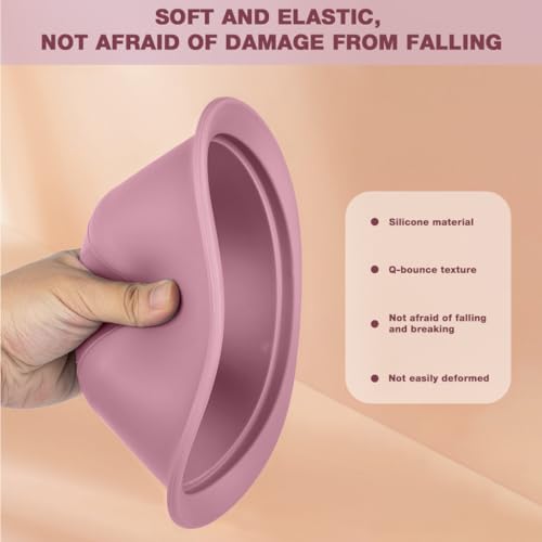 HASTHIP® Silicone Microwave Steamer, Baby Food Maker Bowl with Lid, Egg and Vegetable Steam Cooker, Cooking Pot, Dishwasher Safe