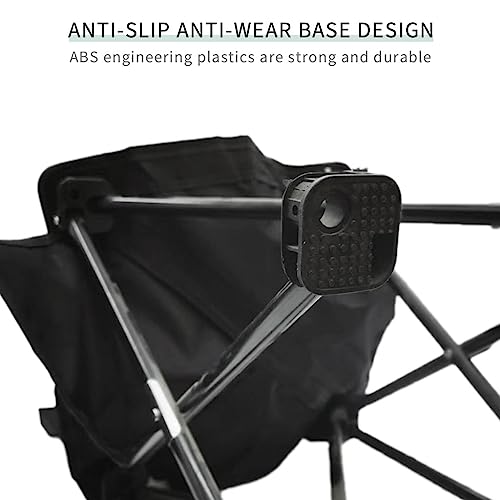 Optifit® Proberos Folding Chair Stool for Camping Travelling with Portable Bag, Foldable Camping Stool for Fishing Hiking Gardening and Beach, Max 150kg, 36 * 36 * 30cm