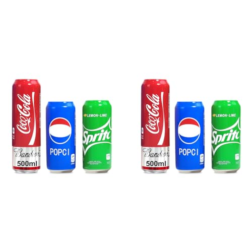 HASTHIP® 6PCS Beverage Can Sleeves Anti-Slip Zip-top Can Wraps Creative Zip-top Can Elastic Silicone Sleeves Fit for 500ml Zip-top Beverage Can